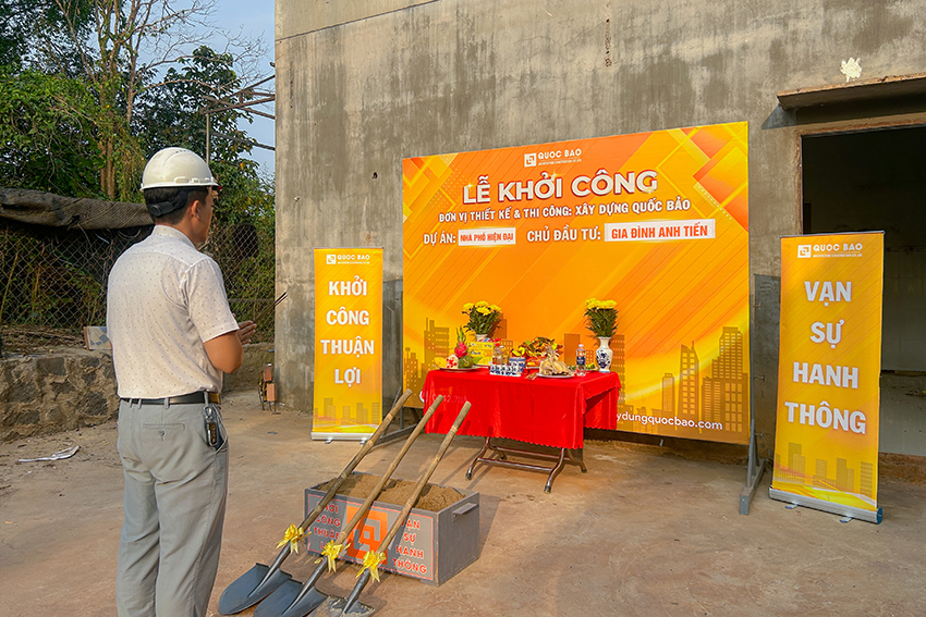 Dự án nhà phố 3 tầng GĐ anh Tiến tại Vĩnh Cửu, Đồng Nai - NP26002 9 Nhà phố 3 tầng hiện đại