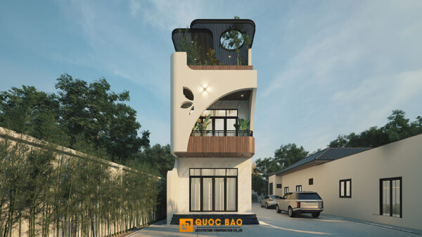 nhà phố 3 tầng hiện đại