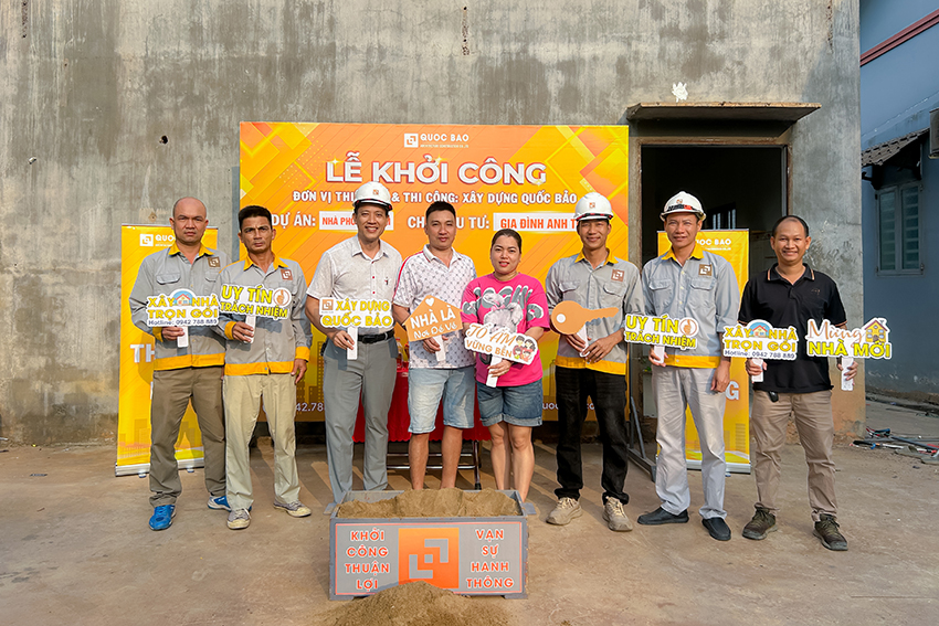 Dự án nhà phố 3 tầng GĐ anh Tiến tại Vĩnh Cửu, Đồng Nai - NP26002 5 Nhà phố 3 tầng hiện đại