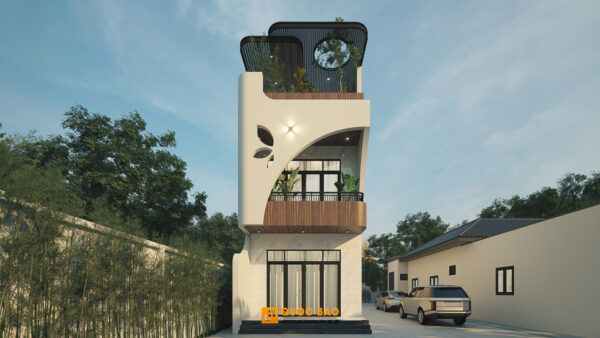 Mẫu nhà phố 3 tầng