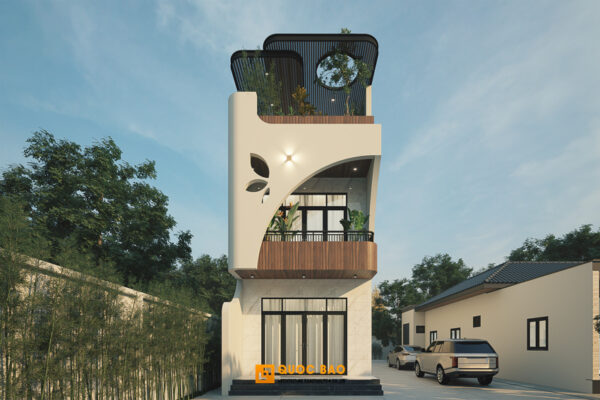 Mẫu nhà phố 3 tầng