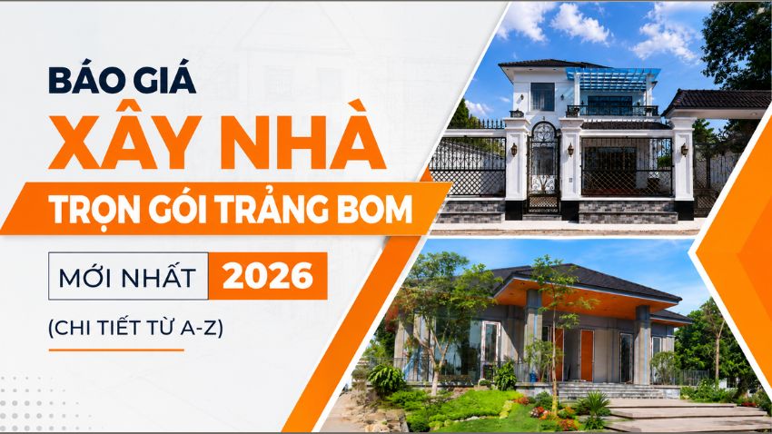 Báo Giá Xây Nhà Trọn Gói Trảng Bom Mới Nhất 2026 (Chi Tiết Từ A-Z) 1 Xây nhà trọn gói Trảng Bom