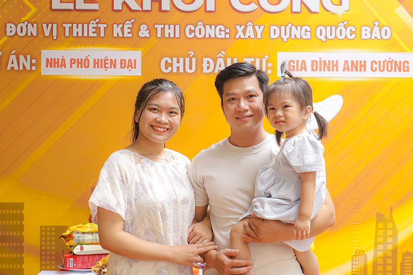 Dự án nhà phố hiện đại của GĐ anh Cường tại Trấn Biên, Đồng Nai - NP26016 6 lễ khởi công nhà phố hiện đại