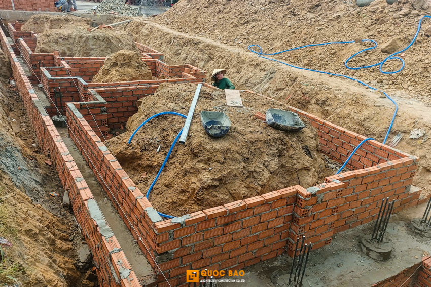 Móng nhà phố hiện đại 3 tầng
