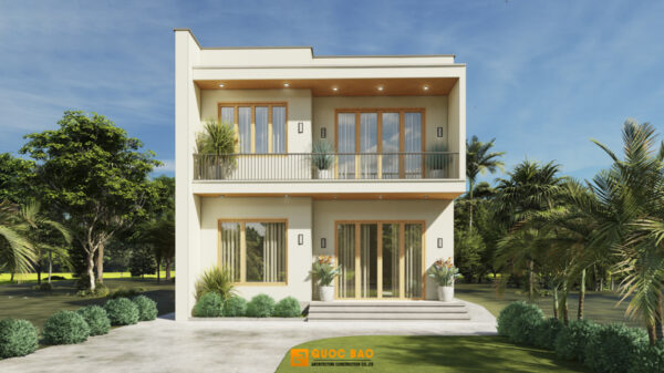 Nhà phố 2 tầng hiện đại
